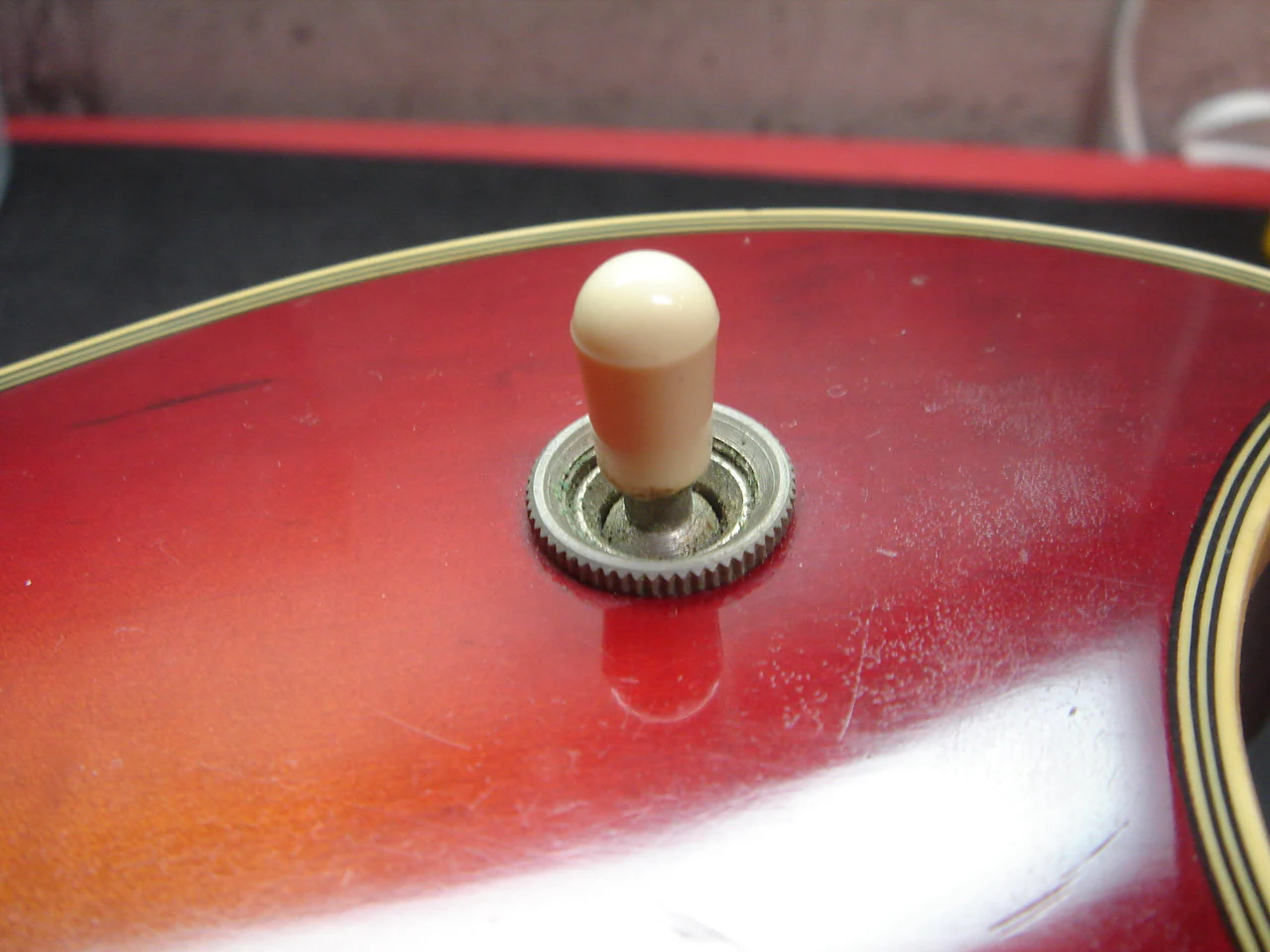 Replaced toggle switch on the Yamaha SG1000