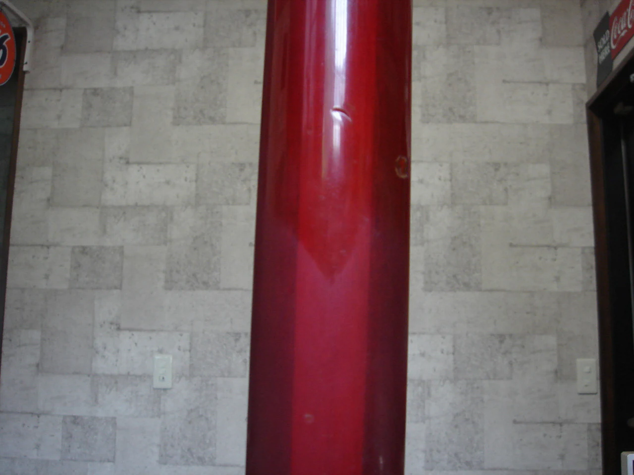 Refinished portion of the Yamaha SG1000 neck